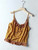 Boho Floral Print Rayon Cotton Camis Ruffles Sleeveless Crop Top