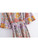 Vintage Chic Butterfly Sleeve Cross V Neck Sashes Wrap Maxi Dress