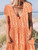 Leopard Floral Rayon Cotton Casual Bohemian Mini Dress