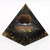 Tree Of Life Natural Amethyst Healing Crystal Orgone Pyramid