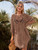 Sexy Hollow Tunic Fringe Trim Crochet Bikini Cover Up Dress