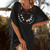 Sexy Hollow Tunic Fringe Trim Crochet Bikini Cover Up Dress
