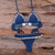 Brazilian Shell Crochet Knitted Tassel Thong Halter Bikini