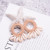 Boho Beach Shell Crochet Tassel Dangle Drop Earrings-1731341763