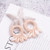 Boho Beach Shell Crochet Tassel Dangle Drop Earrings-1731341763