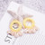 Boho Beach Shell Crochet Tassel Dangle Drop Earrings-1731341763