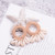 Boho Beach Shell Crochet Tassel Dangle Drop Earrings-1731341763