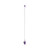 Crystal Pendant Witch Pendulum Wood Crystal Bracket
