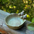 Ceramic Bird Feeding Bowl Garden Decoration