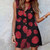 Summer Short Stylish Women V Neck Sleeveless Rompers-Size XXL