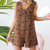 Summer Short Stylish Women V Neck Sleeveless Rompers-Size XXL