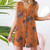 Summer Short Stylish Women V Neck Sleeveless Rompers-Size XXL