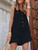 Summer Short Stylish Women V Neck Sleeveless Rompers-Size XXL