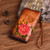 Retro Chinese Style Embossed Genuine Leather Zipper Long Purse