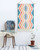 Handmade Woven Geometric Cotton Tassel Wall Hanging Tapestry