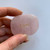 Engraved Spiritual Words Natural Palm Healing Crystal Stone
