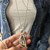 Irregular Crystal Charm Sweater Chain Long Necklace