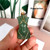 Natural Body Model Crystal Gem Sweater Chain Necklace