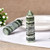 Natural Green Zebra Stripes Healing Obelisk Crystal Pyramid Point