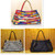 Retro Genuine Leather Patchwork Color Handbag