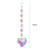 Rainbow Angel Chakra Crystal Charm Hanging Sun Catcher