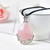 Natural Crystal Mineral Water Drop Shape Pendant