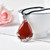Natural Crystal Mineral Water Drop Shape Pendant