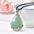 Natural Crystal Mineral Water Drop Shape Pendant