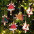 Christmas Decorative Hanging Pendant Metal Ornaments