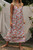 Vintage Floral Print Backless Sleeveless Strap Slip Dress