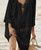 Sexy Kaftan Beach Tunic Solid Cotton Pareo Cover Up Dress
