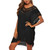 Sexy Hollow Out Solid Loose Tunic Bikini Cover Up Dress