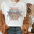 Vintage Western Denim Cartoon Graphic Top - Size  XXL