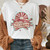 Vintage Western Denim Cartoon Graphic Top - Size  XXL