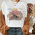 Vintage Western Denim Cartoon Graphic Top - Size XXXL