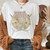 Vintage Western Denim Cartoon Graphic Top - Size XXXL