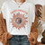 Vintage Western Denim Cartoon Graphic Top - Size XXXL