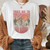 Vintage Western Denim Cartoon Graphic Top - Size XXXL