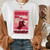 Vintage Western Denim Cartoon Graphic Top - Size XXXL