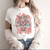 Women Fashion 90s Short Sleeve  Graphic T-shirt - Size XL