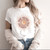 Women Fashion 90s Short Sleeve  Graphic T-shirt - Size XXL