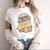 Women Fashion 90s Short Sleeve  Graphic T-shirt - Size XXL