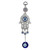 Turkish Blue Evil Eye Flower Elephant Lucky Charm Hanging Amulet