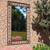 Garden Wall Mirror Rectangular 60x110 cm Black-1731361241