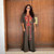 Bohemian Retro Embroidered Plus Size Long Kaftan Maxi Dress