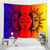 Psychedelic Mandala Bohemian Sun Moon Tapestry - Size 150x130cm