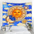 Psychedelic Mandala Bohemian Sun Moon Tapestry - Size 150x130cm