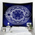 Psychedelic Mandala Bohemian Sun Moon Tapestry - Size 150x130cm