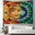 Psychedelic Mandala Bohemian Sun Moon Tapestry - Size 150x130cm