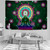 7 Chakra Buddha Statue Yoga Wall Hanging - Size 150x130cm